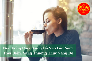 Nên Uống Rượu Vang Đỏ Vào Lúc Nào? Thời Điểm Vàng Thưởng Thức Vang Đỏ