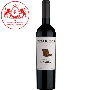 Rượu vang Cigar Box Malbec Old Vine Hand Harvested